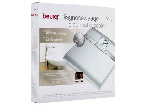 Купить Весы Beurer BF 18 серебристый  6728631. Характеристики, отзывы и цены в Донецке