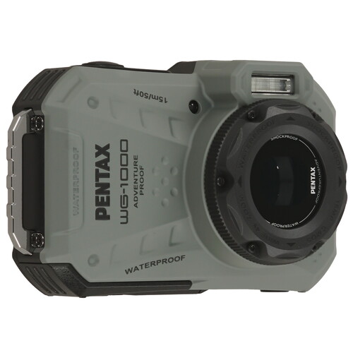 Купить Компактный фотоаппарат PENTAX WG-1000 зеленый  9157358. Характеристики, отзывы и цены в Донецке