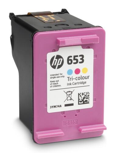 Купить Картридж HP 653 (3YM74AE) многоцветный  1679048. Характеристики, отзывы и цены в Донецке