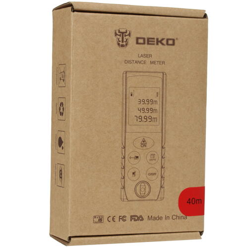 Купить Лазерный дальномер DEKO LRD110-40m  5316438. Характеристики, отзывы и цены в Донецке