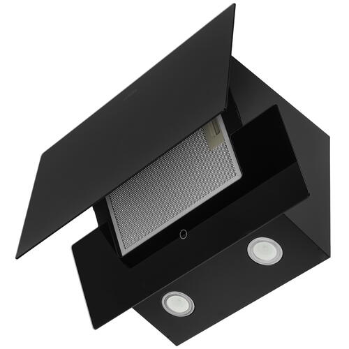 Купить Вытяжка наклонная Elikor VERTEX BK 60 черный/черный  9106568. Характеристики, отзывы и цены в Донецке