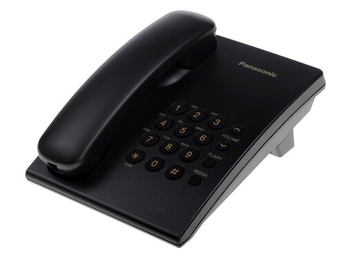 Купить Телефон проводной Panasonic KX-TS2350RUB  0145867. Характеристики, отзывы и цены в Донецке