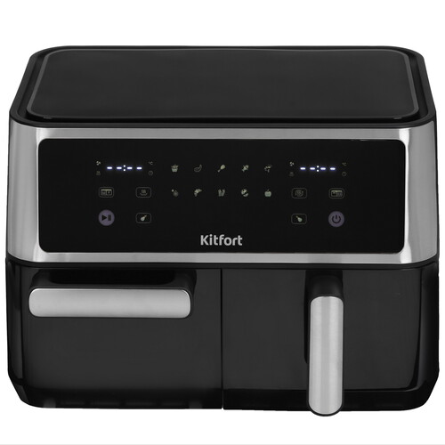 Купить Аэрогриль Kitfort КТ-2256 черный  9208964. Характеристики, отзывы и цены в Донецке