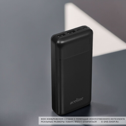 Купить Портативный аккумулятор Aceline Eco 2 черный  9101962. Характеристики, отзывы и цены в Донецке