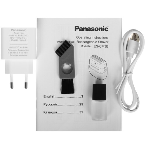 Купить Электробритва Panasonic ES-CM3BKS521  9297556. Характеристики, отзывы и цены в Донецке