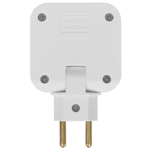 Купить Разветвитель ЭРА SPF-2-FL-USBC белый  9290230. Характеристики, отзывы и цены в Донецке