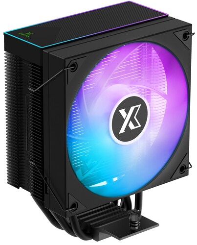Купить Кулер для процессора XASTRA AR400 FRGB BK [AR400-BKSFPX-GL]  5615770. Характеристики, отзывы и цены в Донецке