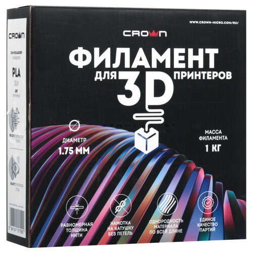 Купить Пластик CROWN CM-FILPLAS008P  9229257. Характеристики, отзывы и цены в Донецке