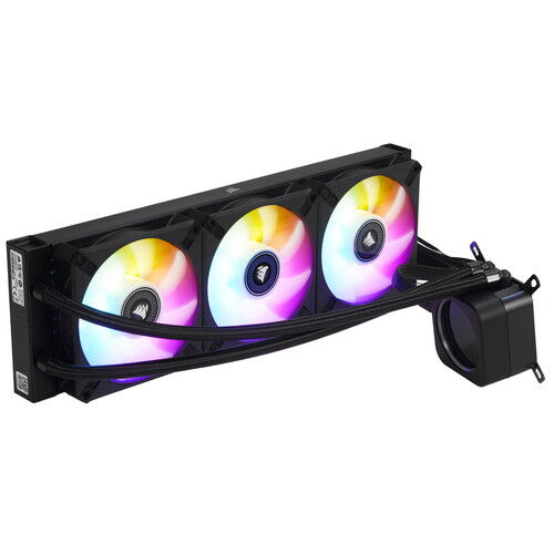 Купить Система охлаждения Corsair iCUE H150i ELITE LCD черная  5609981. Характеристики, отзывы и цены в Донецке