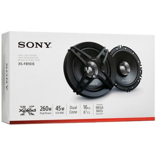 Купить Широкополосная акустическая система Sony XS-FB161E  5054003. Характеристики, отзывы и цены в Донецке