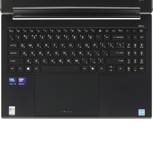 Купить 16" Ноутбук Acer Swift Go 16 AI SFG16-74-568D черный  9293174. Характеристики, отзывы и цены в Донецке