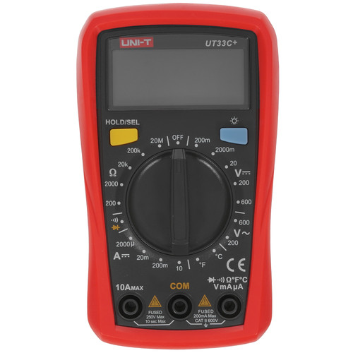 Купить Мультиметр UNI-T UT33C+  5301947. Характеристики, отзывы и цены в Донецке