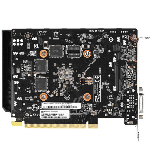 Купить Видеокарта Palit GeForce RTX 3050 StormX OC [NE63050S18JE-1072F]  9227581. Характеристики, отзывы и цены в Донецке