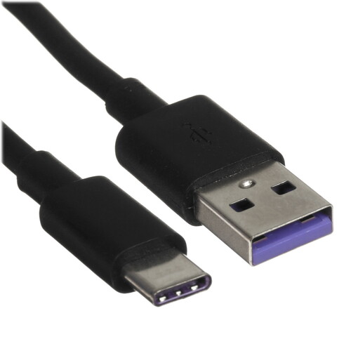 Купить Кабель круглый Aceline USB Type-C - USB 2.0 Type-A черный 1 м  9086568. Характеристики, отзывы и цены в Донецке
