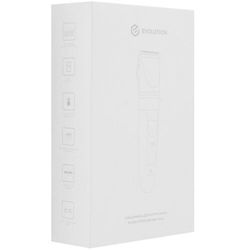 Купить Машинка для стрижки Evolution Barber two серебристый/черный  9208795. Характеристики, отзывы и цены в Донецке