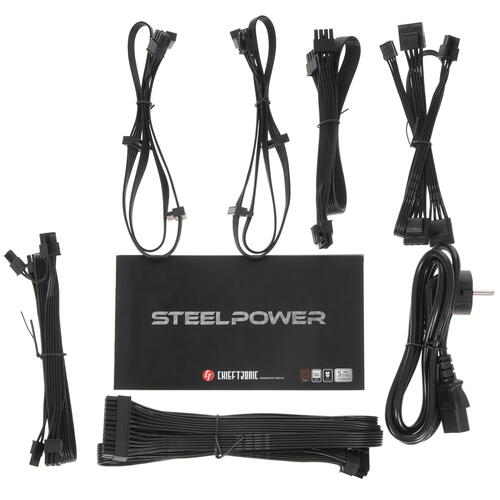 Купить Блок питания Chieftec SteelPower 550W  4880609. Характеристики, отзывы и цены в Донецке