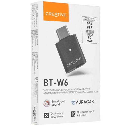 Купить Внешняя звуковая карта Creative BT-W6  5617151. Характеристики, отзывы и цены в Донецке