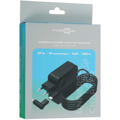Купить Адаптер питания сетевой FinePower TJ-67W  9057729. Характеристики, отзывы и цены в Донецке