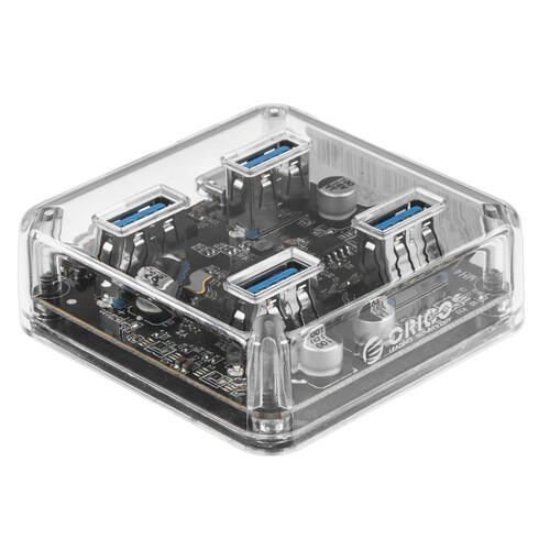 Купить USB-разветвитель ORICO MH4U-U3-03-CR  5471143. Характеристики, отзывы и цены в Донецке