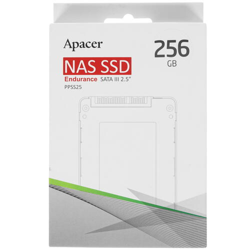 Купить 256 ГБ 2.5" SATA накопитель Apacer PPSS25  1698791. Характеристики, отзывы и цены в Донецке