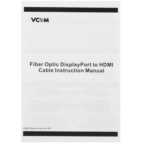 Купить Кабель однонаправленный VCOM DisplayPort - HDMI, 10 м  9167408. Характеристики, отзывы и цены в Донецке