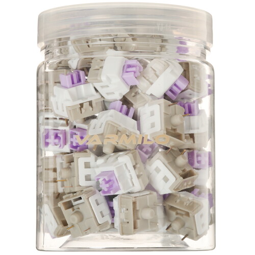 Купить Переключатели Varmilo Slience Violet L [ZTZS-L-064/D]  5621111. Характеристики, отзывы и цены в Донецке