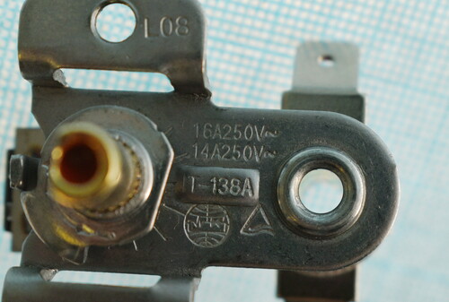 Купить Термостат регулируемый (T138_250V_16A_l12_D6_P2)  9201619. Характеристики, отзывы и цены в Донецке