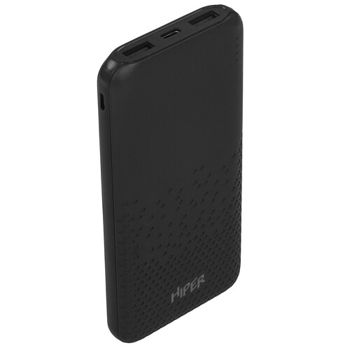 Купить Портативный аккумулятор HIPER PXL 10000 черный  9242634. Характеристики, отзывы и цены в Донецке