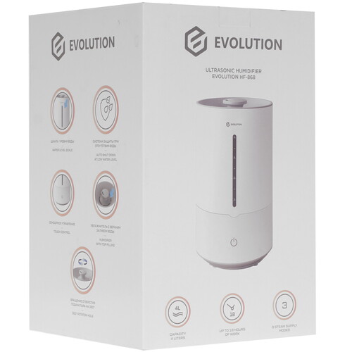 Купить Увлажнитель воздуха Evolution HF-868  9186018. Характеристики, отзывы и цены в Донецке