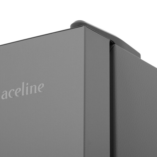 Купить Холодильник с морозильником   Aceline В37ВHR серебристый  9248255. Характеристики, отзывы и цены в Донецке