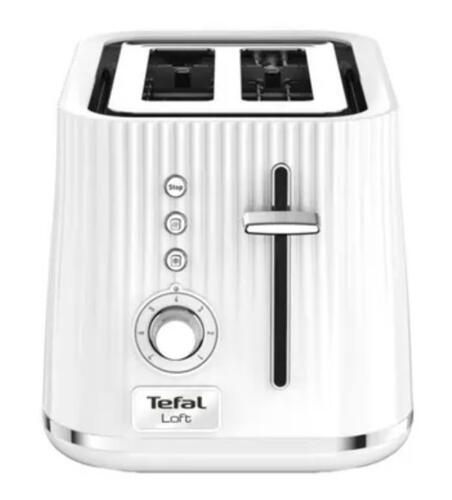 Купить Тостер Tefal TT761138 белый  9071488. Характеристики, отзывы и цены в Донецке