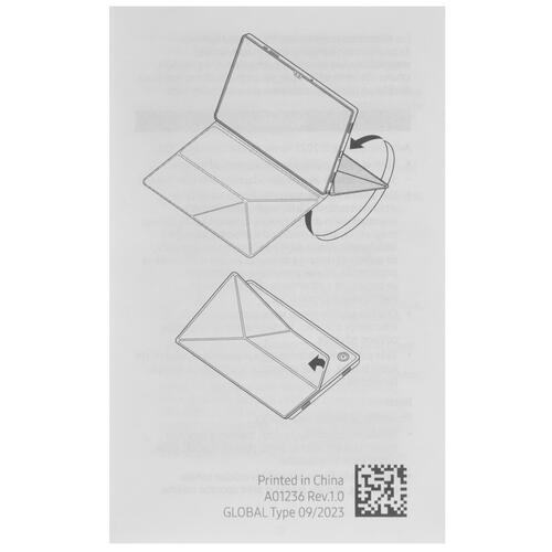 Купить Чехол-книжка Samsung Book Cover для Samsung Galaxy Tab A9 голубой  5439039. Характеристики, отзывы и цены в Донецке