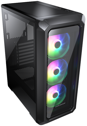 Купить Корпус Cougar Archon 2 RGB [CGR-5CC5B-G-RGB] черный  4865430. Характеристики, отзывы и цены в Донецке