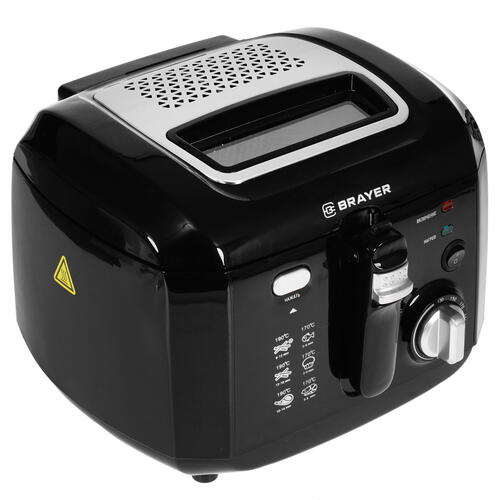 Купить Фритюрница BRAYER BR2831 черный  5335169. Характеристики, отзывы и цены в Донецке