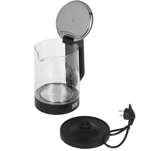 Купить Электрочайник Homestar HS-1008 черный  9062649. Характеристики, отзывы и цены в Донецке