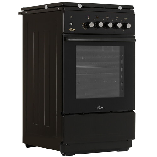 Купить Газовая плита Flama N FG 24236 коричневый  5305289. Характеристики, отзывы и цены в Донецке