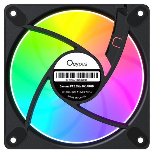 Купить Комплект вентиляторов Ocypus Gamma F12 Elite ARGB  5632329. Характеристики, отзывы и цены в Донецке