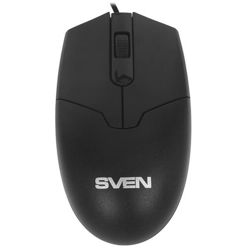 Купить Мышь проводная SVEN RX-30  черный  1386178. Характеристики, отзывы и цены в Донецке