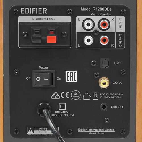 Купить Колонки Edifier R1280DBs коричневый  4738707. Характеристики, отзывы и цены в Донецке