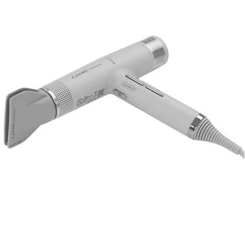 Купить Фен GA.MA IQ1 PERFETTO серый/серебристый  9240470. Характеристики, отзывы и цены в Донецке