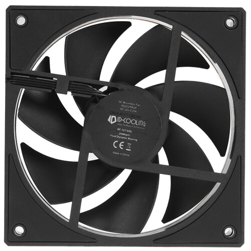 Купить Вентилятор ID-Cooling AF-127-GDL  черный  5619544. Характеристики, отзывы и цены в Донецке