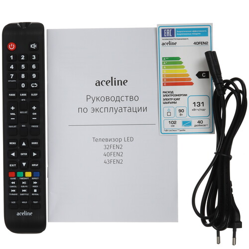 Купить 40" (101 см) Телевизор Aceline 40FEN2 черный  5455151. Характеристики, отзывы и цены в Донецке