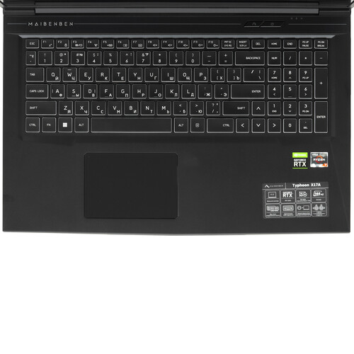 Купить 17.3" Ноутбук MAIBENBEN X17A черный  5483622. Характеристики, отзывы и цены в Донецке