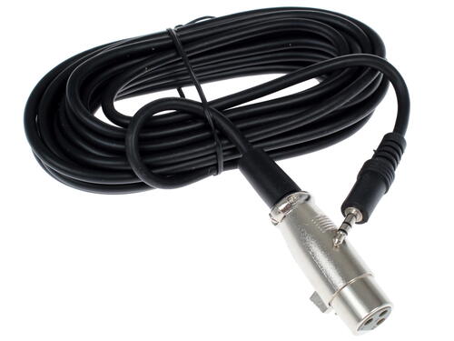 Купить Кабель   DEXP 3.5 mm jack - XLR черный  1078310. Характеристики, отзывы и цены в Донецке