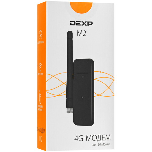 Купить 3G/4G LTE модем DEXP M2  4874370. Характеристики, отзывы и цены в Донецке