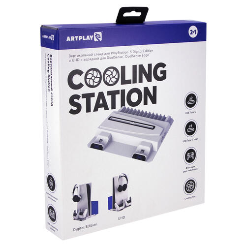 Купить Подставка Artplays Cooling Station белый  5431583. Характеристики, отзывы и цены в Донецке