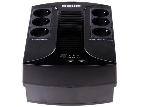 Купить ИБП DEXP HOME 650VA  1009832. Характеристики, отзывы и цены в Донецке