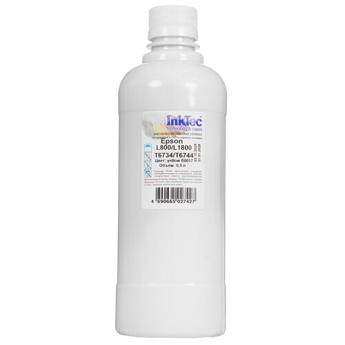Купить Чернила  InkTec E0017 желтый  5602091. Характеристики, отзывы и цены в Донецке
