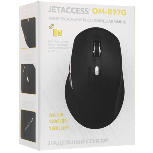 Купить Мышь беспроводная JETACCESS OM-B97G  5494833. Характеристики, отзывы и цены в Донецке