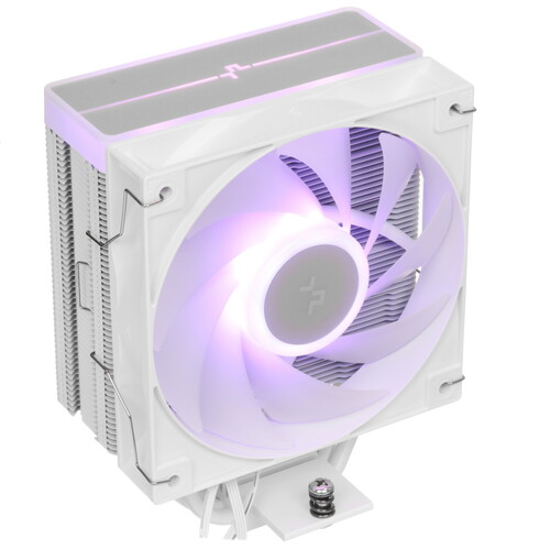 Купить Кулер для процессора DEEPCOOL AG400 WH ARGB V2 [R-AG400-WHAMMN-GJD]  5614108. Характеристики, отзывы и цены в Донецке